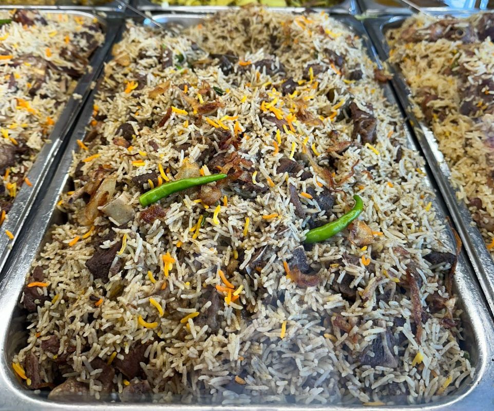 BEEF BIRYANI QUARTER TRAY in jamaica
