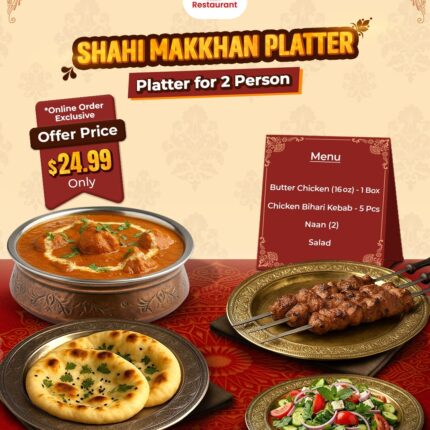 Shahi Makkhan Platter