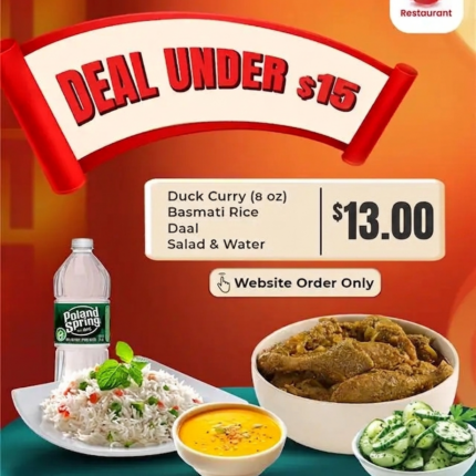 Duck $13.00
